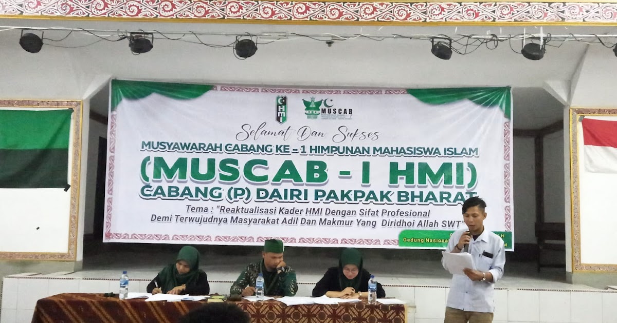 HMI muarabungo Gelar Musyawarah Cabang
